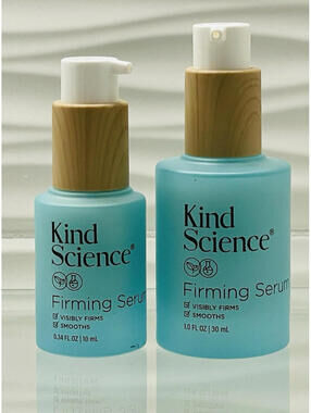 Kind Science Firming Serum Duo 1oz + 0.34oz - NEW